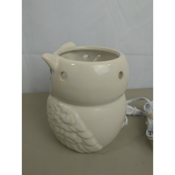 Intertek Ceramic Owl Night Light Nature Works with Bulb Tested and Works 7" - Picture 5 of 7